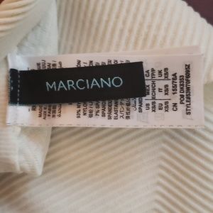 Marciano White Pencil Stretch Skirt